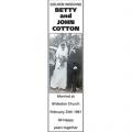 BETTY AND JOHN COTTON