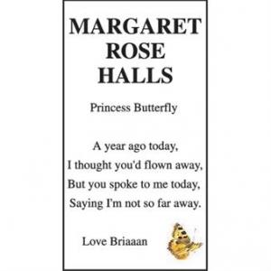 Margaret Rose Halls