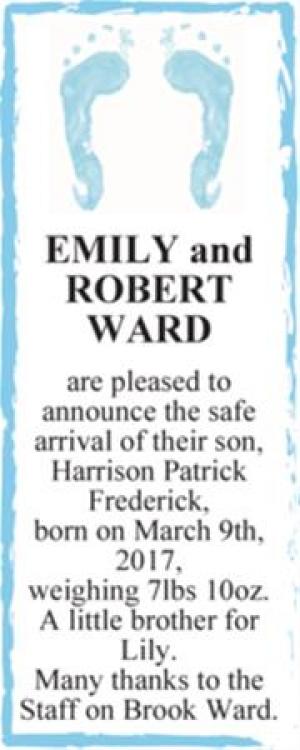 EMILY and ROBERT WARD