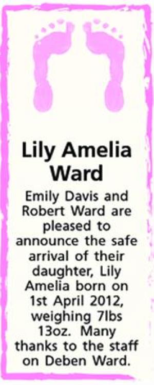 Lily Amelia Ward